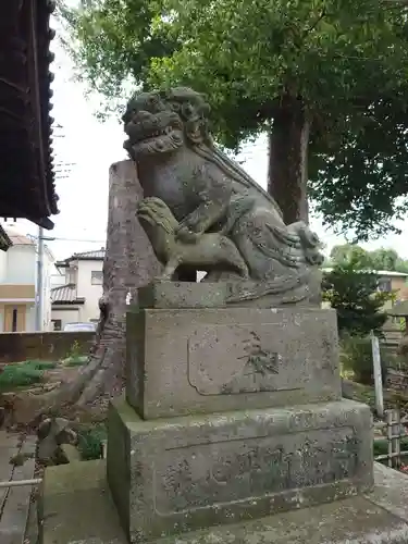 八枝神社の狛犬