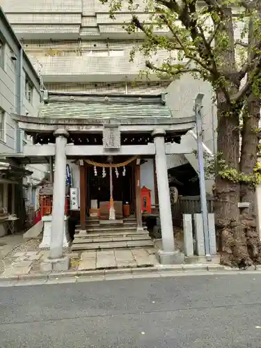 大井蔵王権現神社の鳥居