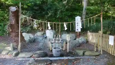 千歳神社の手水舎