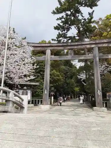 寒川神社の鳥居