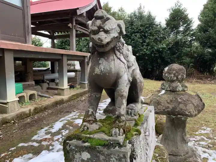 八幡神社の狛犬