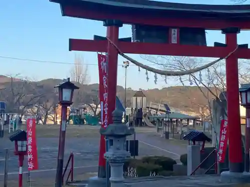 巽山稲荷神社の鳥居