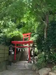 武州柿生琴平神社の鳥居