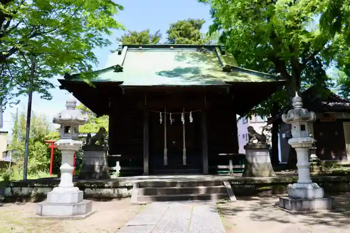 金澤八幡神社の本殿・本堂
