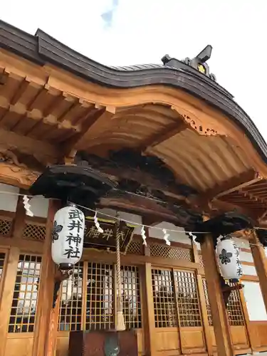 武井神社の本殿・本堂