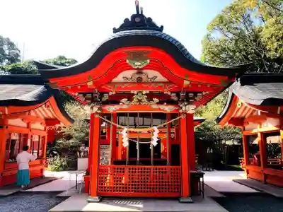枚聞神社の本殿・本堂
