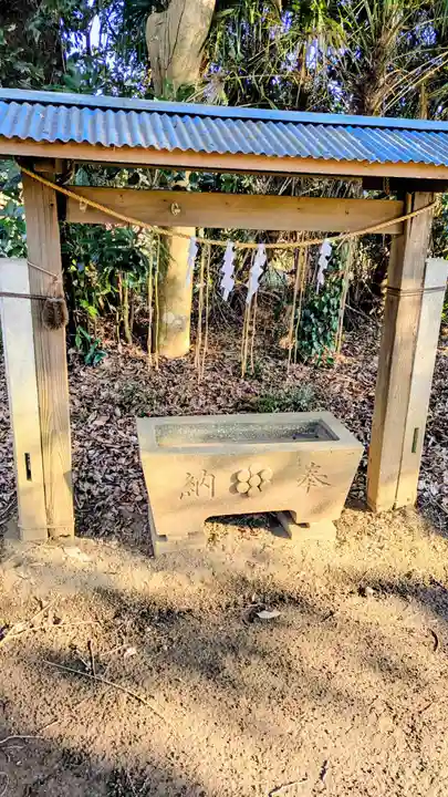 妙見神社の手水舎