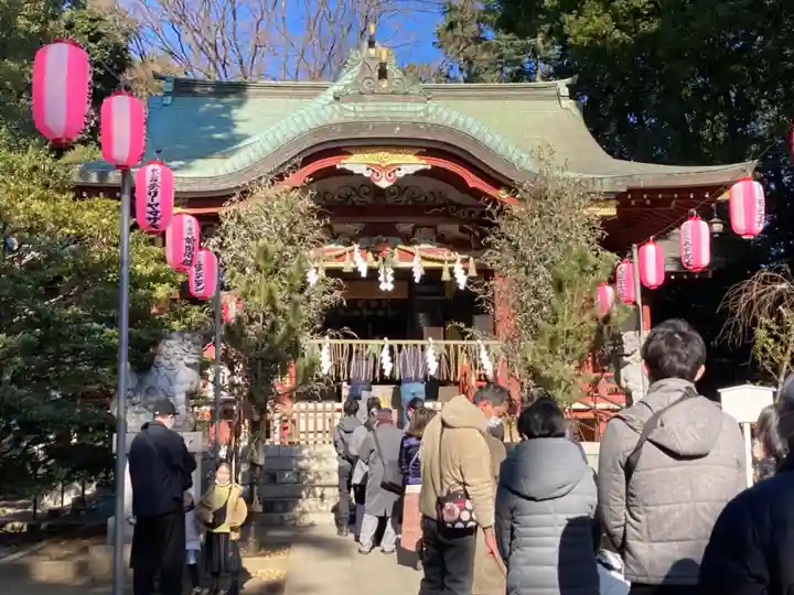 中野氷川神社の本殿・本堂