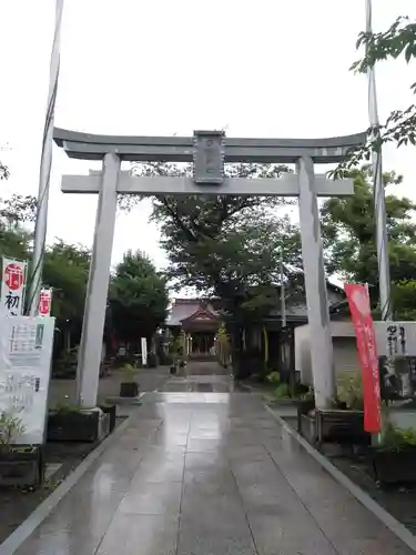 矢向日枝神社の鳥居