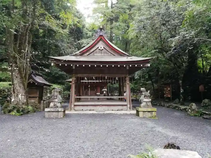 貴船神社奥宮の本殿・本堂
