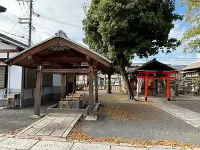 縣神社の手水舎