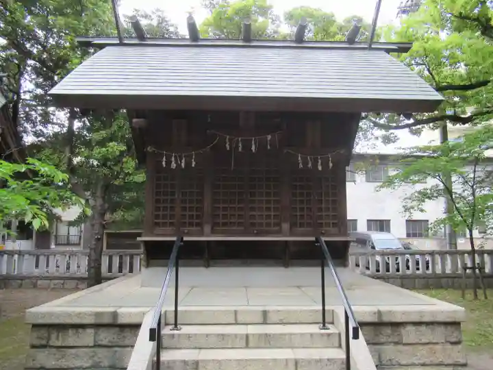 川口神社の本殿・本堂