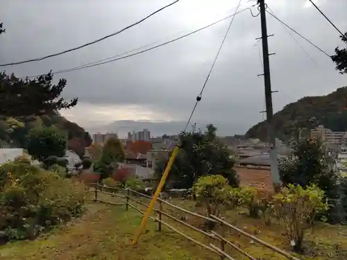 白山神社の景色