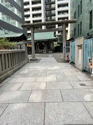 宮益御嶽神社の鳥居