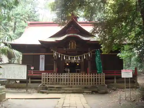 氷川女體神社の本殿