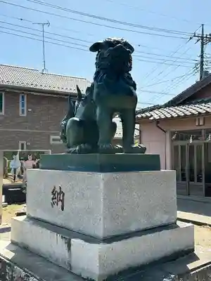 鬼鎮神社の狛犬