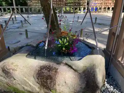 宝満宮竈門神社の手水舎