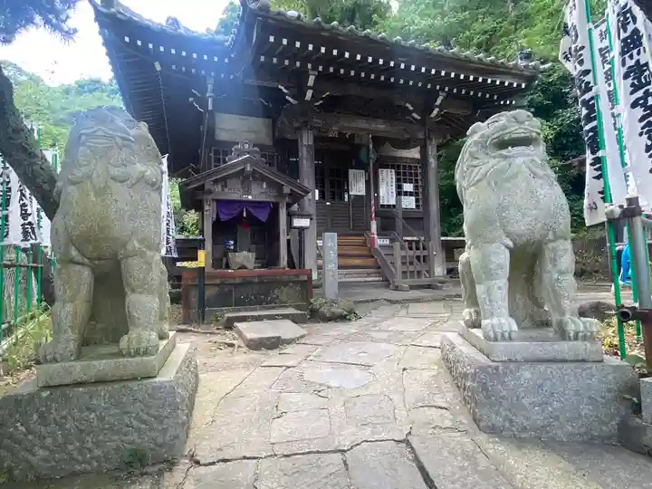 星井寺(虚空蔵堂)の狛犬