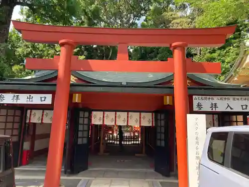 日枝神社の鳥居