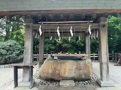 白石神社の手水舎