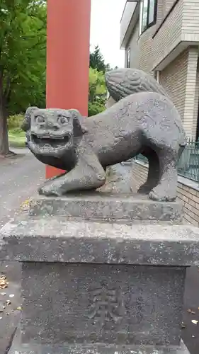 京極八幡神社の狛犬