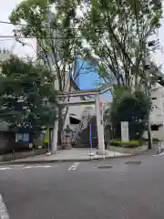 北谷稲荷神社の鳥居