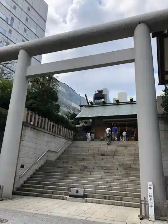 芝大神宮の鳥居