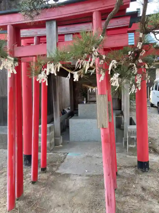 鹿島神社御旅所の鳥居