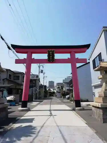 厄除の宮　駒林神社の鳥居