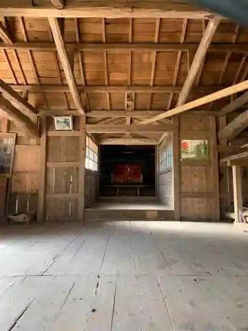 諏訪神社の本殿・本堂