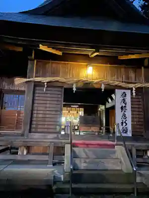 伊勢神明社の本殿・本堂