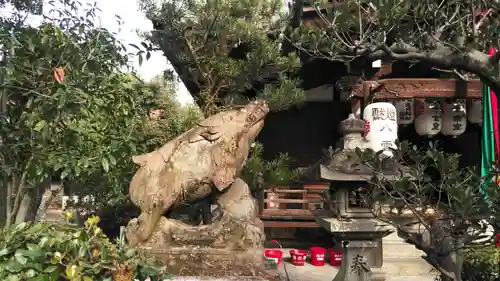 本法寺の狛犬