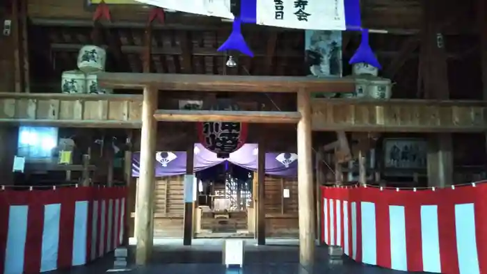 大日靈貴神社の鳥居