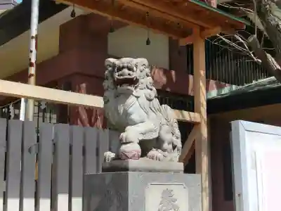 深川神明宮の狛犬