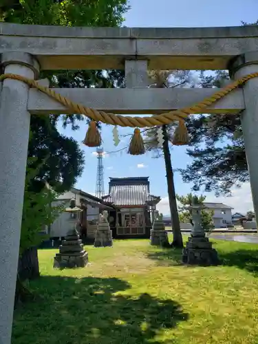 八幡宮の鳥居