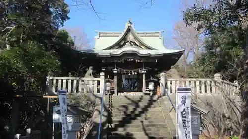 白旗神社の本殿・本堂