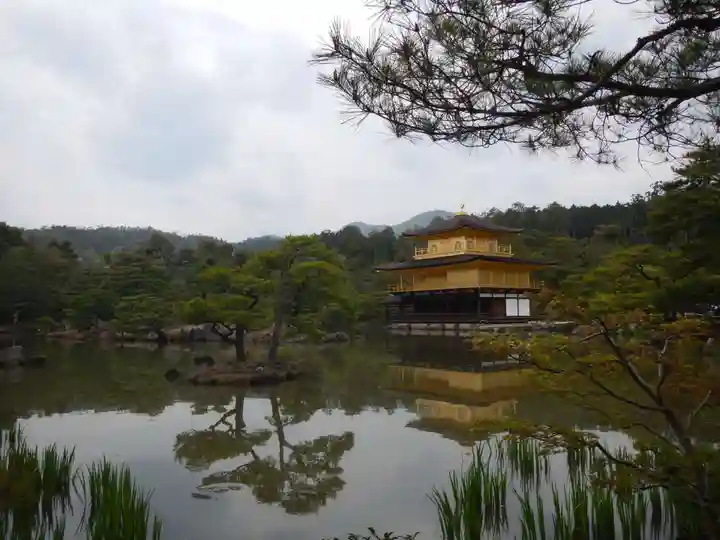 鹿苑寺(金閣寺)の景色