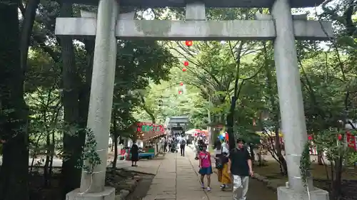 赤坂氷川神社の鳥居