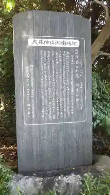 神戸大井神社の歴史