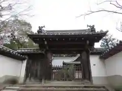 竜松院の山門