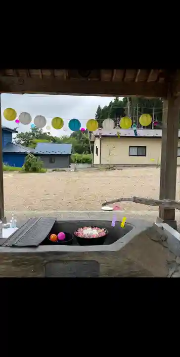 鹿島台神社の手水舎