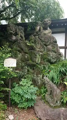 玉川神社の狛犬