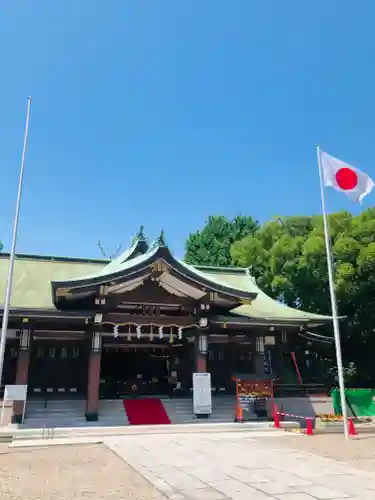 大阪護國神社の本殿・本堂
