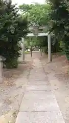 諏訪神社の鳥居