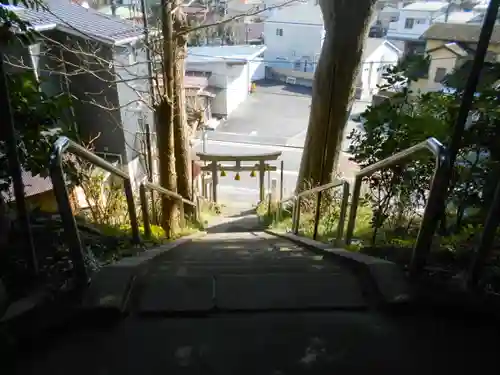 八雲神社の景色