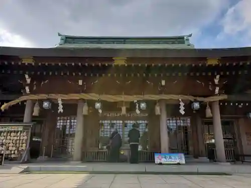 大分縣護國神社の本殿