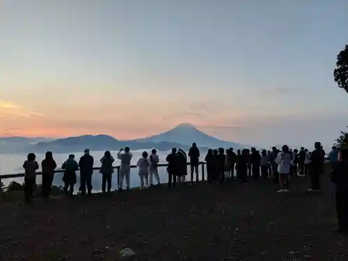 七面山敬慎院の景色