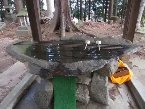 鎌足神社の手水