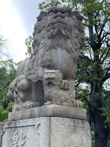 潮田神社の狛犬