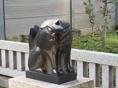 道祖神社（石清尾八幡宮末社）の狛犬